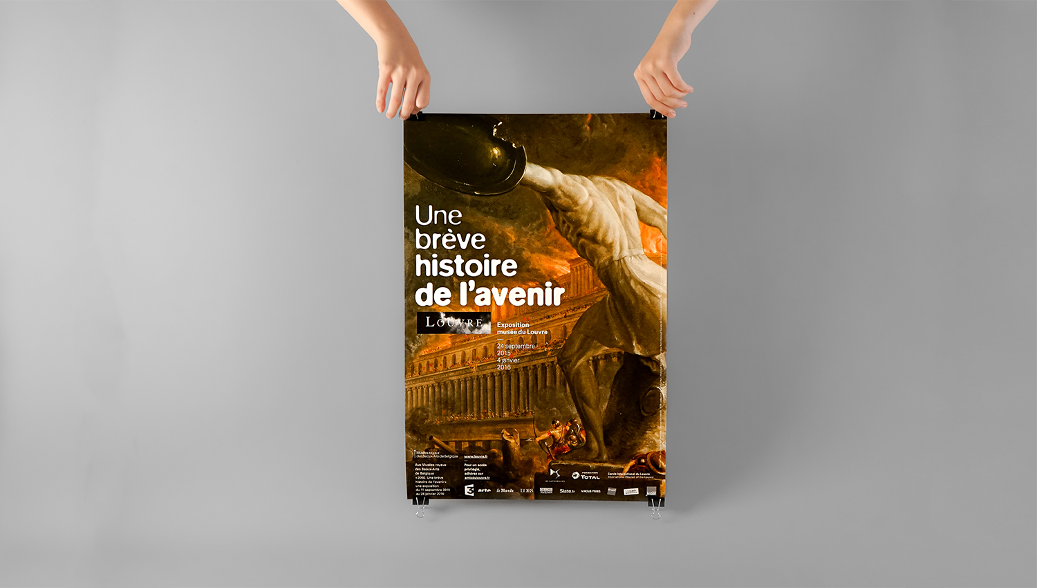 Le Louvre – Campagne Une Brève Histoire de l’Avenir – Studio Axiome